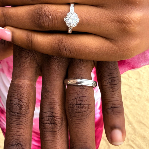 Bague de promesses homme et femme
