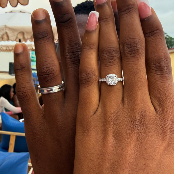 Bague de promesses homme et femme