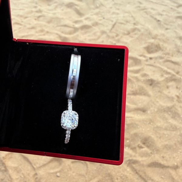 Bague de promesses homme et femme