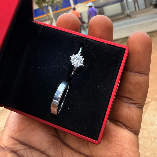 Bague de promesses homme et femme