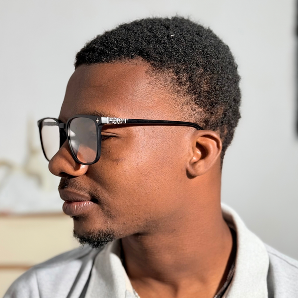Lunettes de soleil pour hommes photogray, sans monture, style vintage