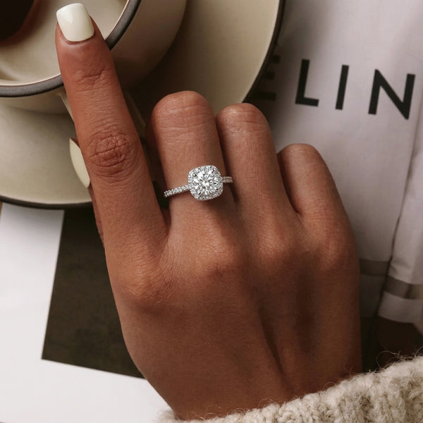 Bague de promesse ajustable - BAG01