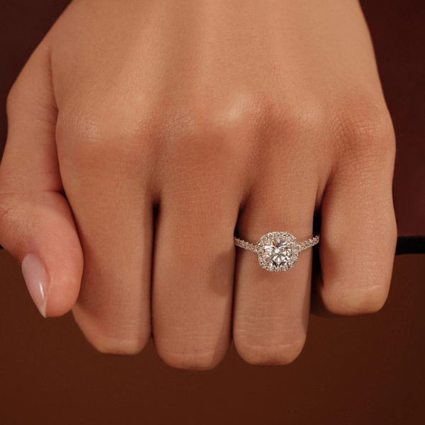 Bague de promesse ajustable