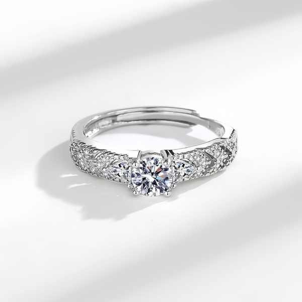 Bague de promesse ajustable - BAG06
