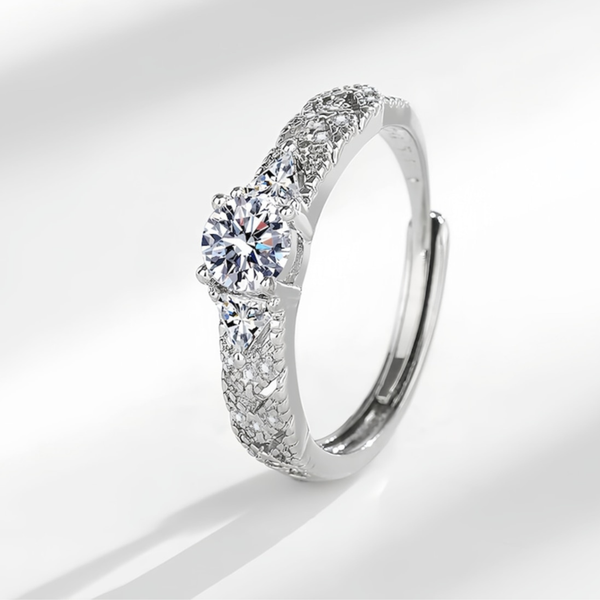Bague de promesse ajustable - BAG06