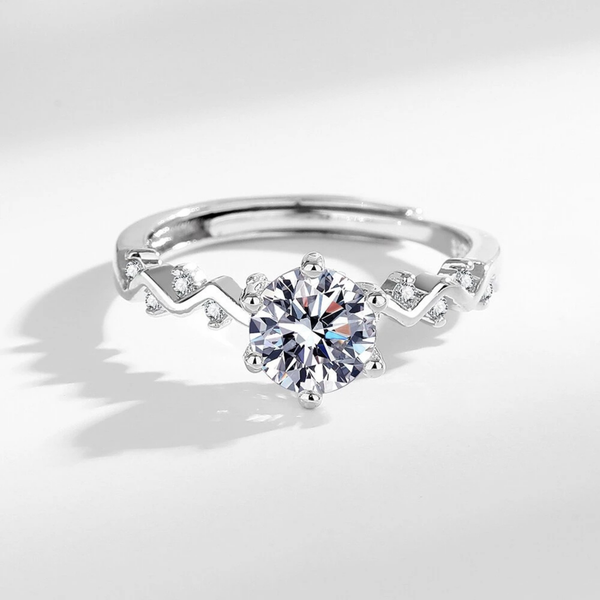 Bague de promesse ajustable - BAG12
