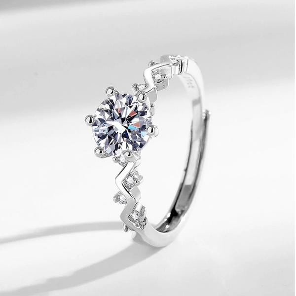 Bague de promesse ajustable - BAG12