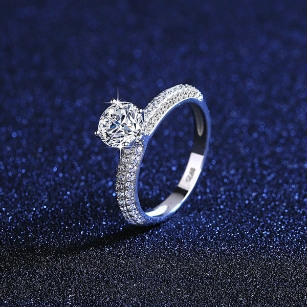 Bague de promesse ajustable