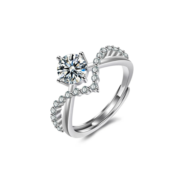 Bague de promesse ajustable - BAG16