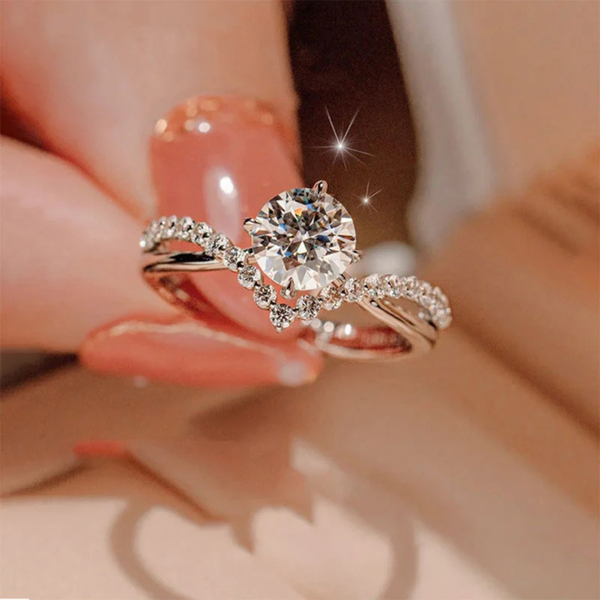 Bague de promesse ajustable - BAG16