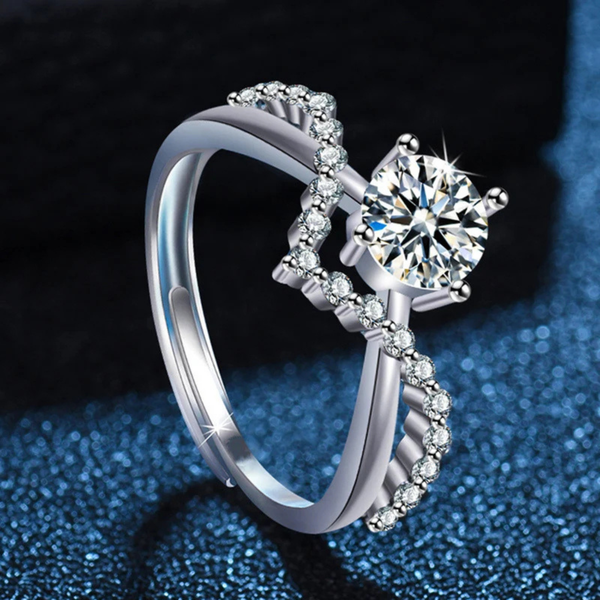 Bague de promesse ajustable - BAG16