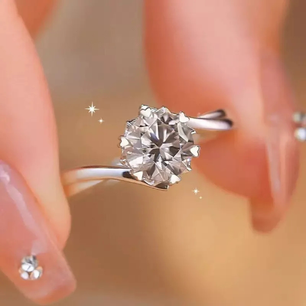 Bague de promesse ajustable - BAG15