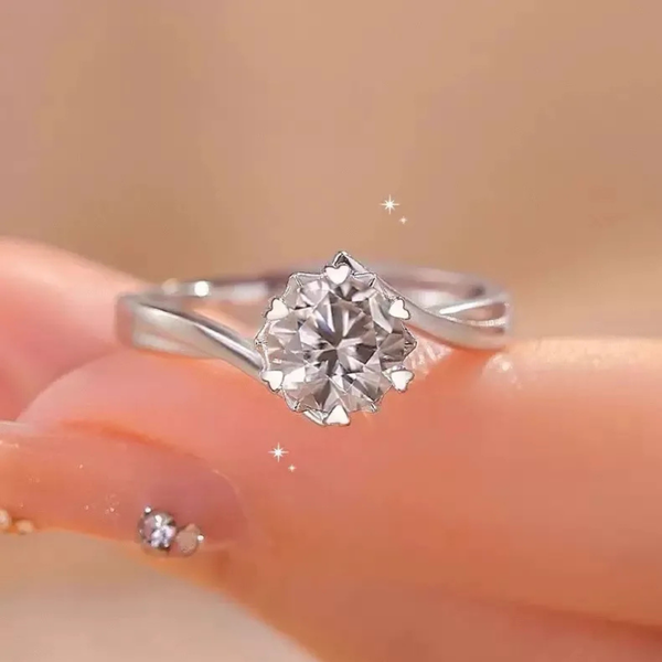 Bague de promesse ajustable - BAG15