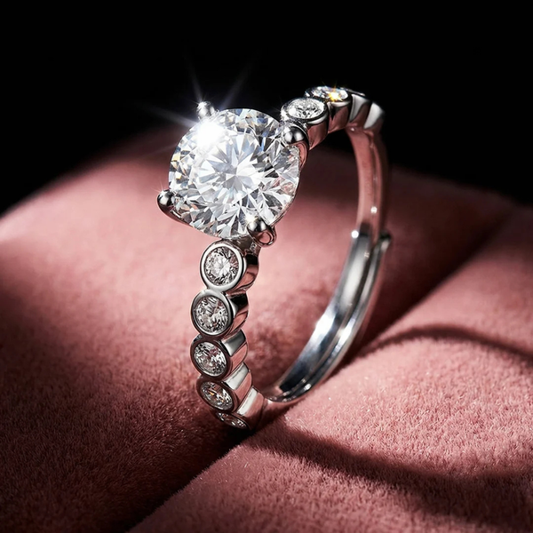 Bague de promesse ajustable - BAG02