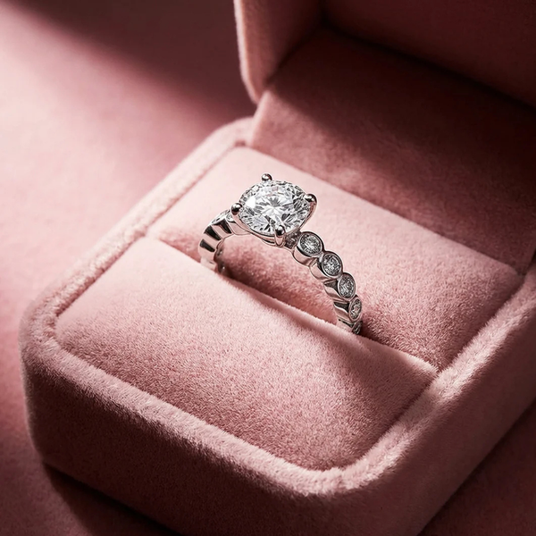 Bague de promesse ajustable - BAG02