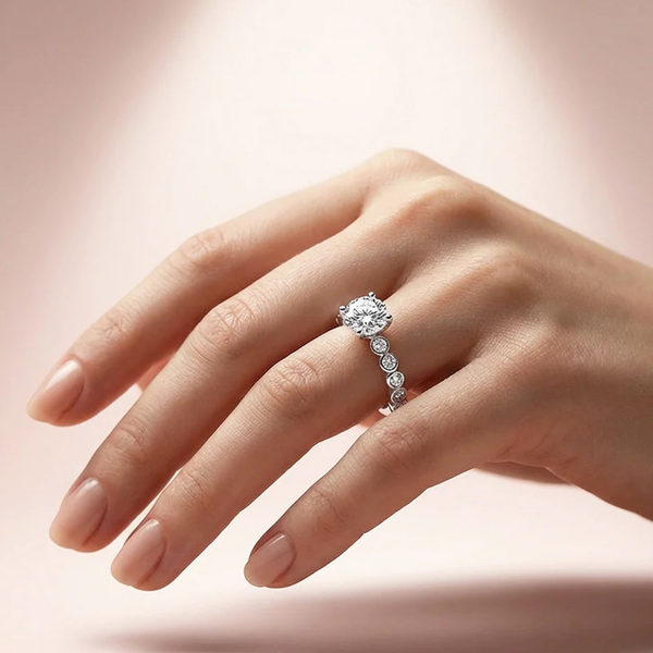 Bague de promesse ajustable - BAG02