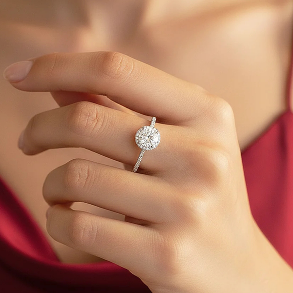 Bague de promesse ajustable