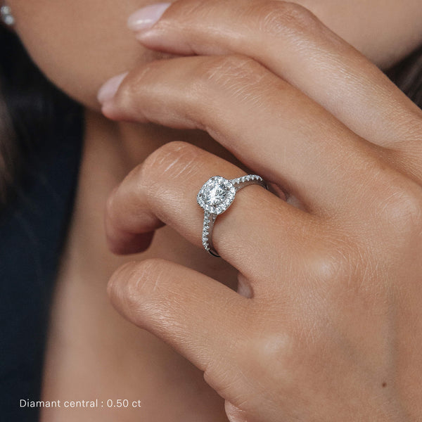 Bague de promesse ajustable - BAG01