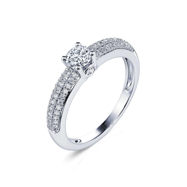 Bague de promesse ajustable - BAG05